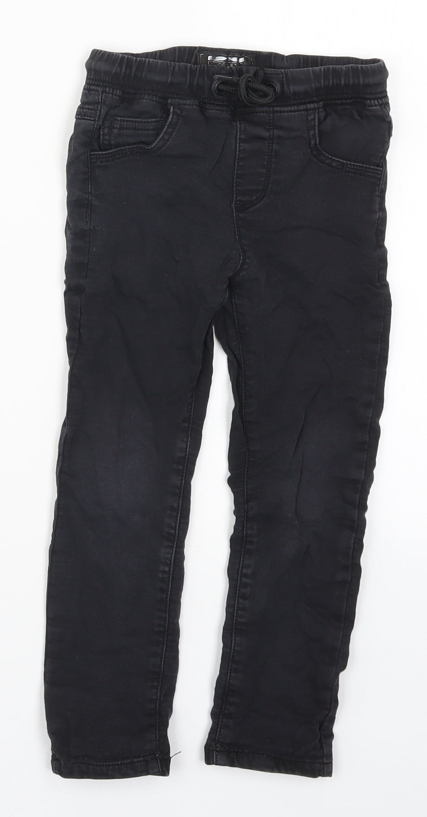 NEXT Boys Black  Denim Skinny Jeans Size 3-4 Years