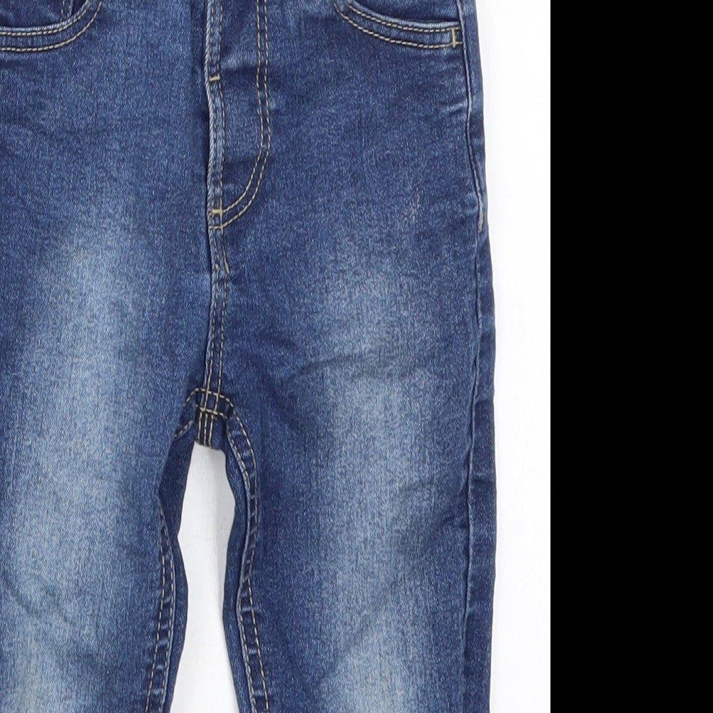 Matalan Boys Blue  Denim Capri Jeans Size 3-4 Years