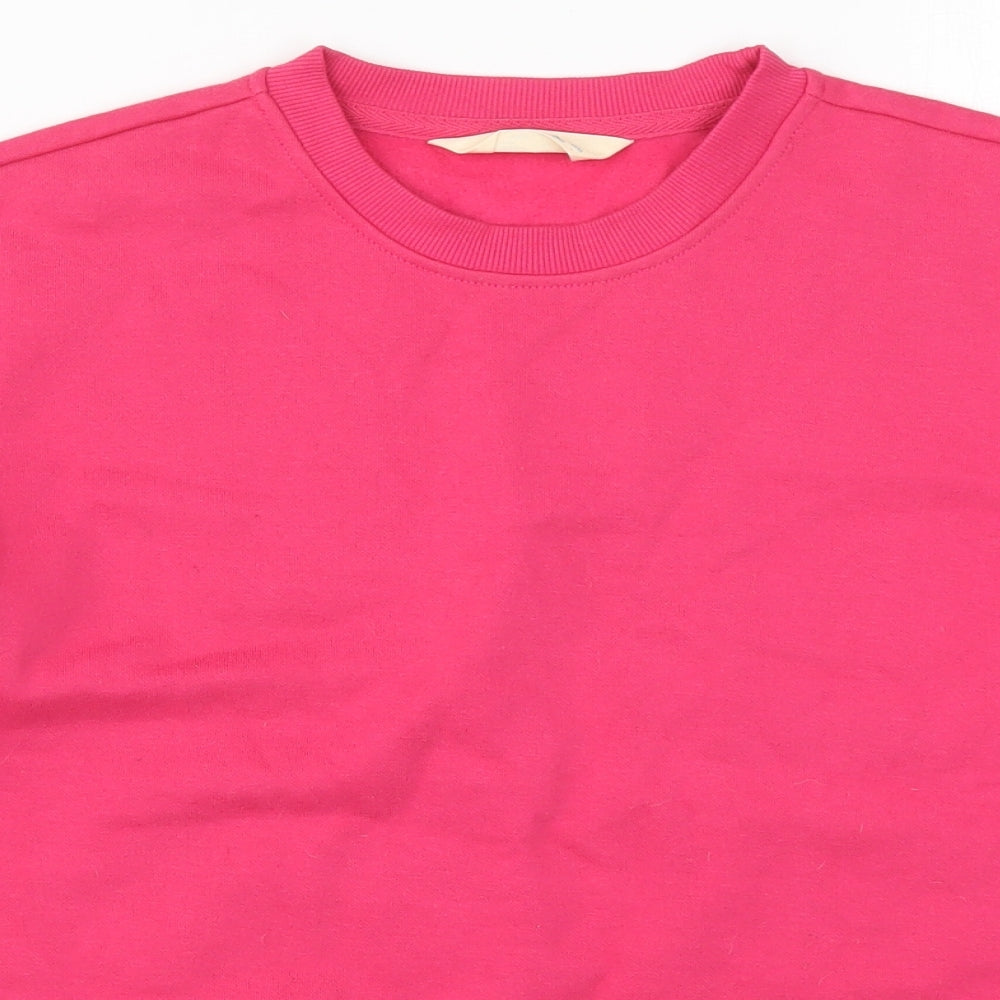 Primark Womens Pink   Pullover Sweatshirt Size 10