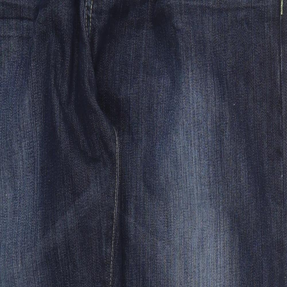 Debenhams Mens Blue  Denim Straight Jeans Size 38 L31 in