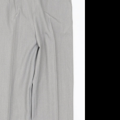 Just Elegance Womens Grey  Rayon Trousers  Size 14 L27 in