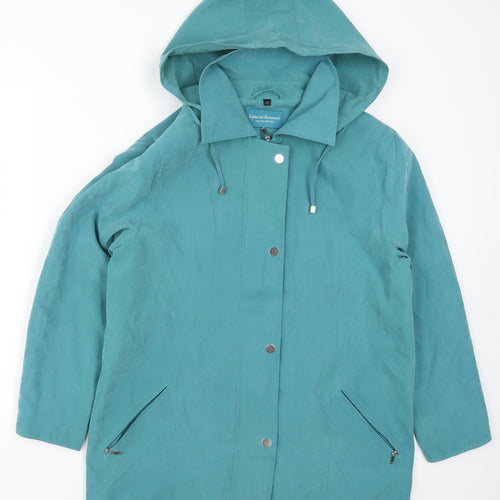 Katherine Hammond Womens Blue   Jacket Coat Size 12