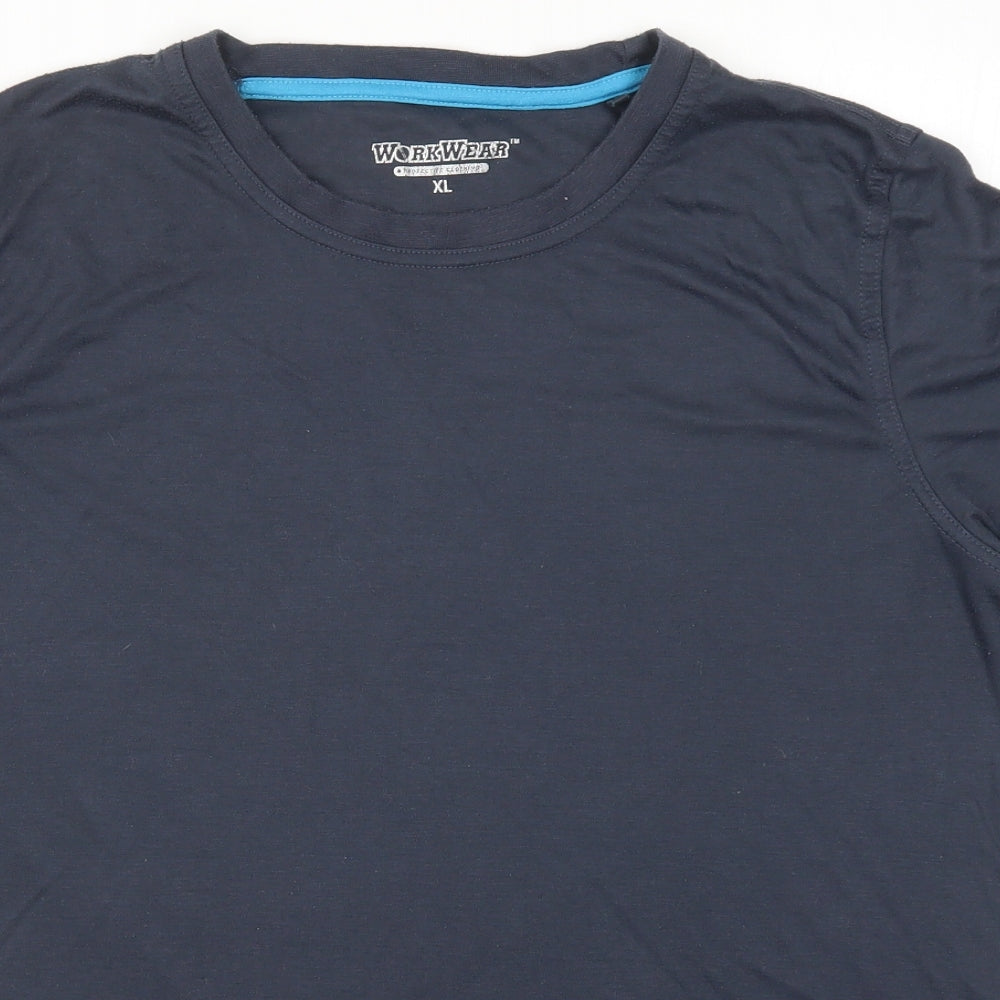 Workwear Mens Blue    T-Shirt Size XL