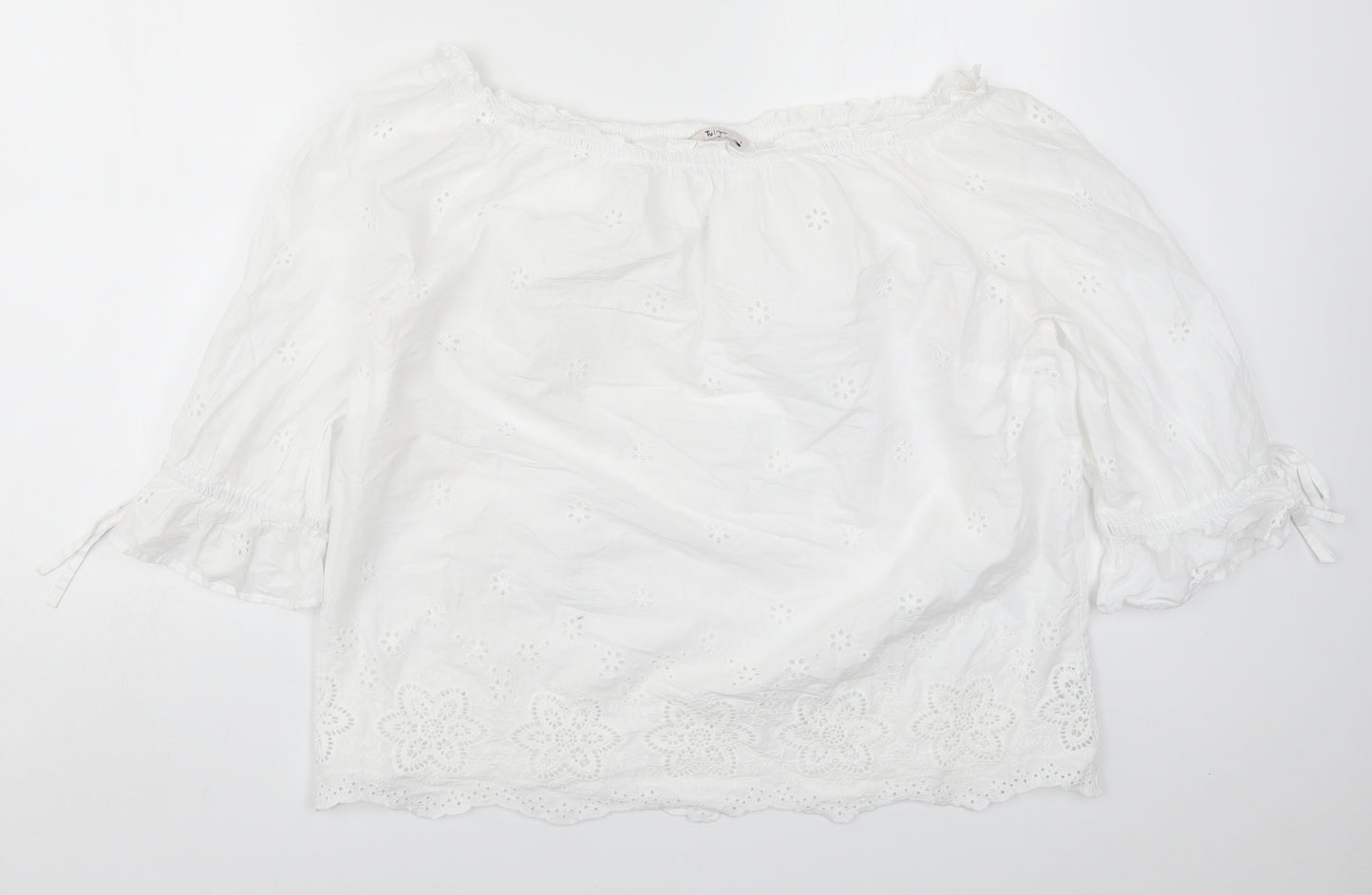 TU Womens White   Basic Blouse Size 18