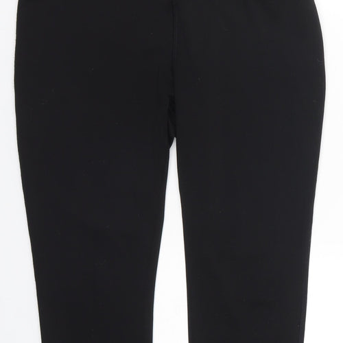 Papaya Womens Black   Cropped Leggings Size M