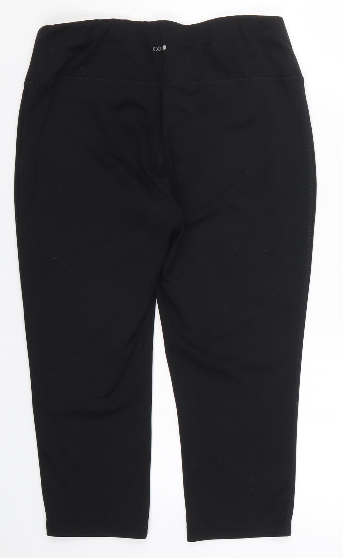 Papaya Womens Black   Cropped Leggings Size M