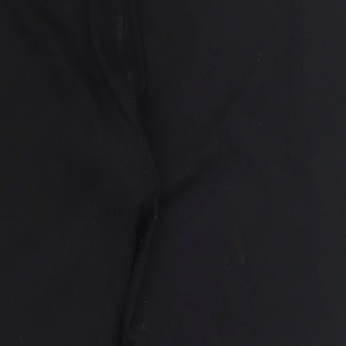 Papaya Womens Black   Cropped Leggings Size M