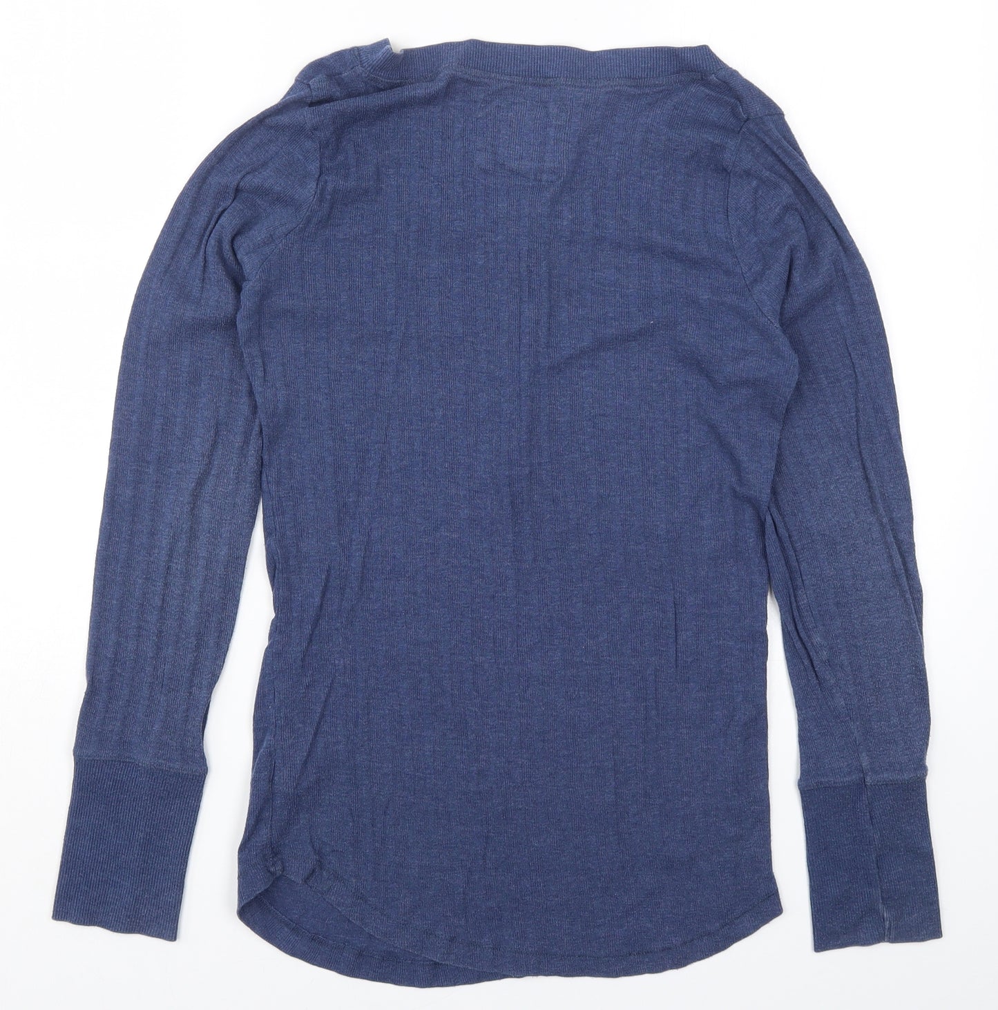 Primark Womens Blue Solid  Top Pyjama Top Size 14