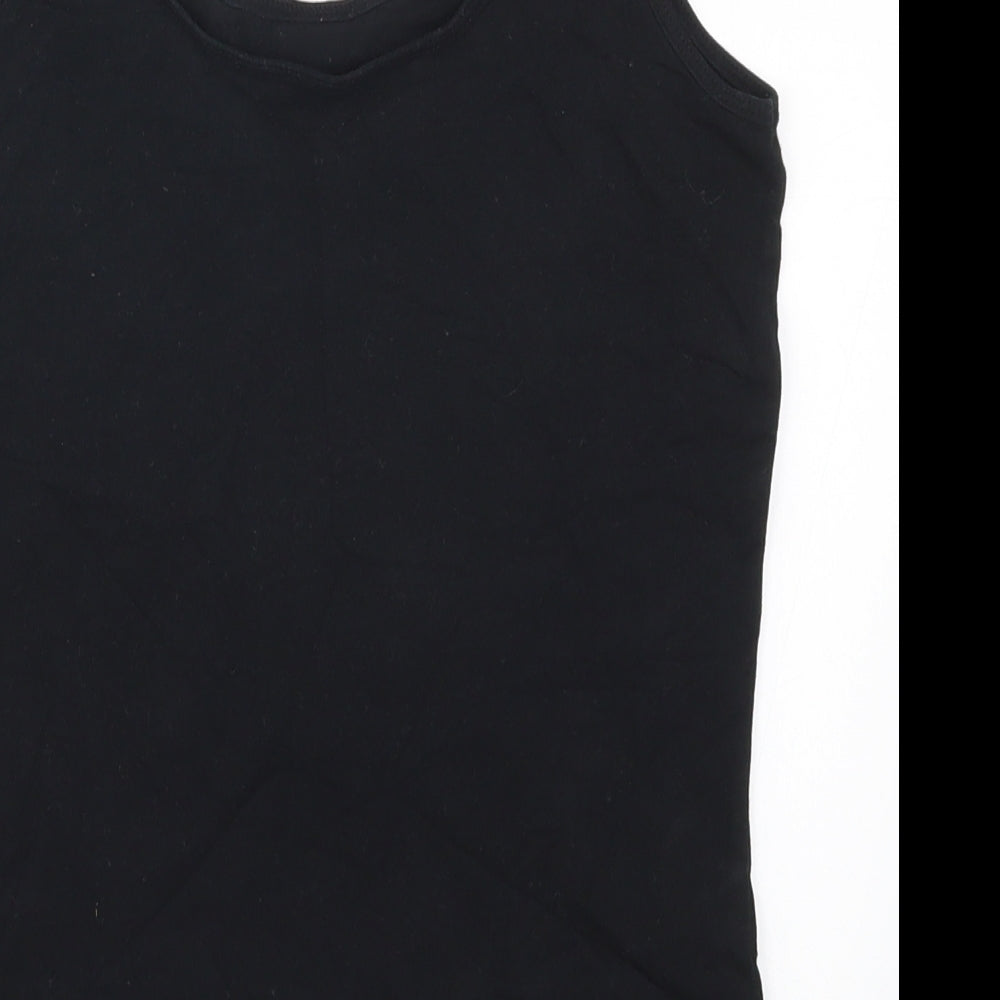 Primark Womens Black   Basic Tank Size 10