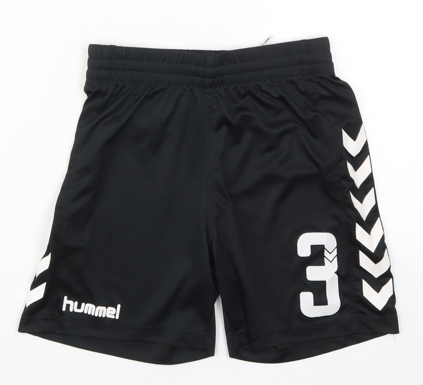 Hummel Boys Black   Sweat Shorts Size 10-11 Years - 3