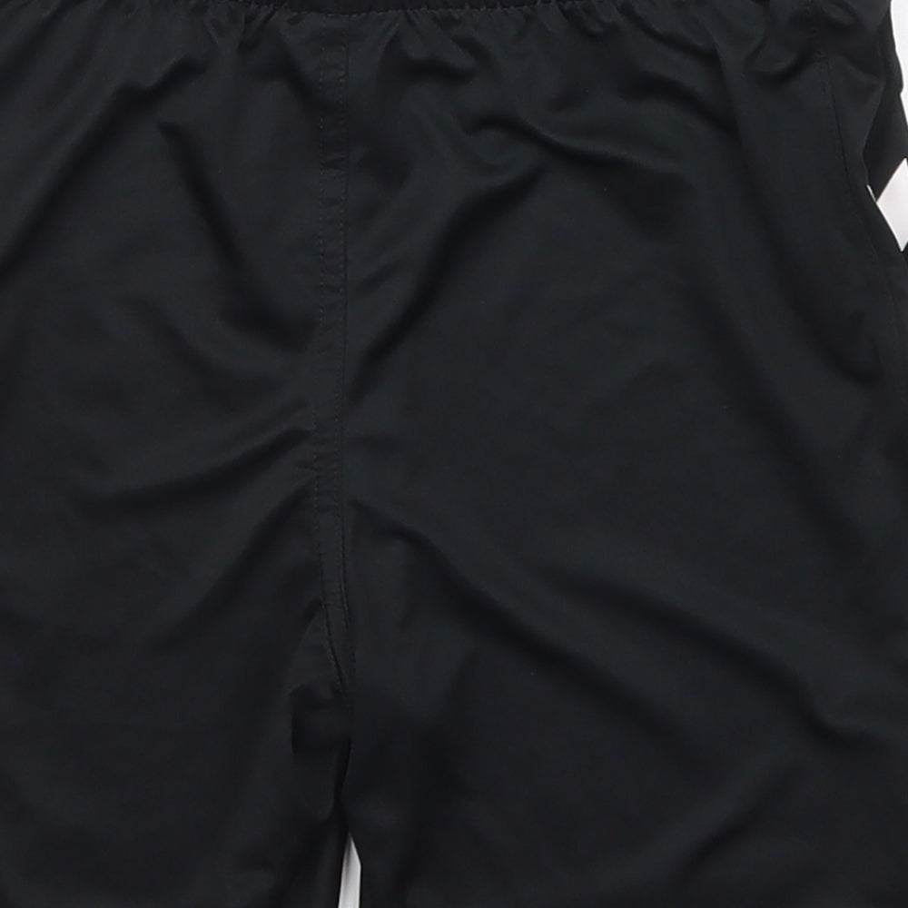 Hummel Boys Black   Sweat Shorts Size 10-11 Years - 3