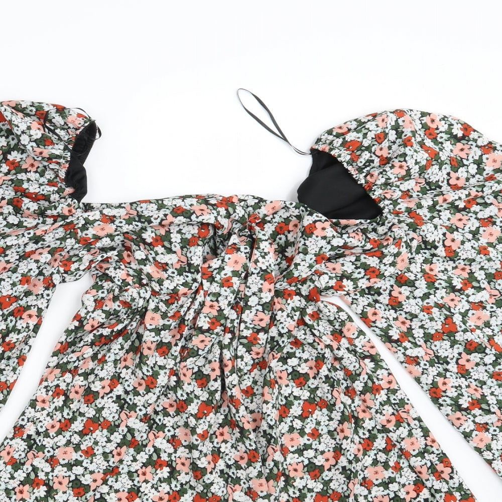 Urban Bliss Womens Multicoloured Floral  Basic Blouse Size 10