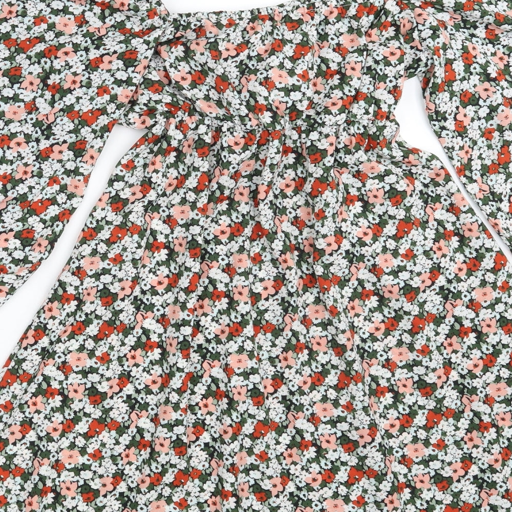 Urban Bliss Womens Multicoloured Floral  Basic Blouse Size 10
