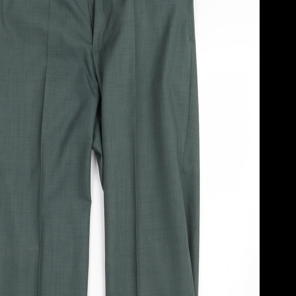 Debenhams Mens Green   Trousers  Size 32 in L29 in