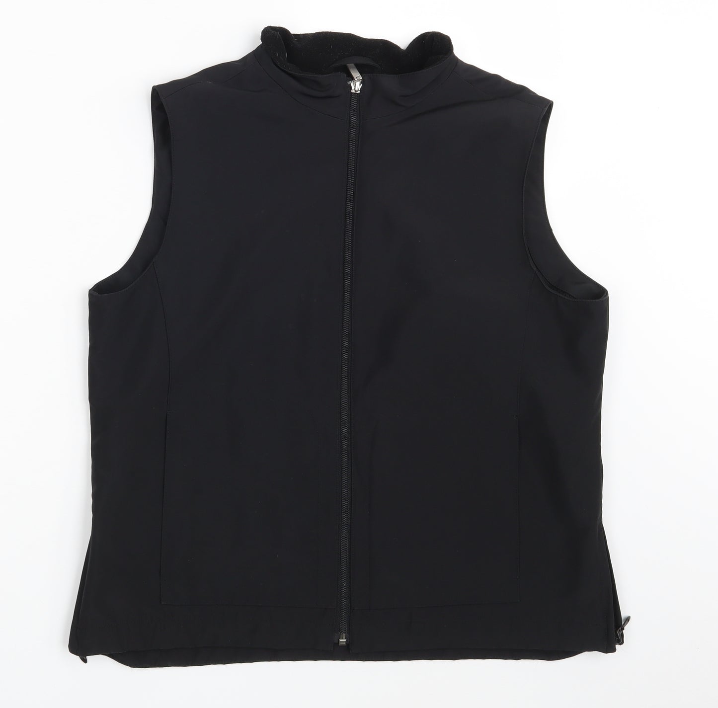NEXT Womens Black   Full Zip Jumper Size 14