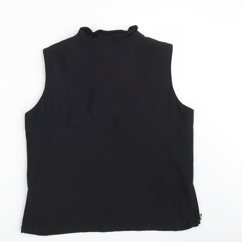 NEXT Womens Black   Full Zip Jumper Size 14