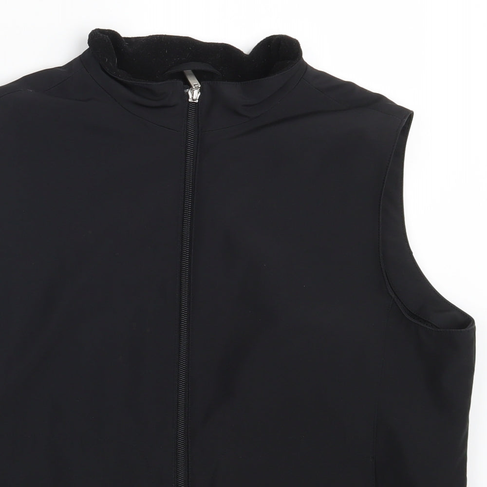 NEXT Womens Black   Full Zip Jumper Size 14
