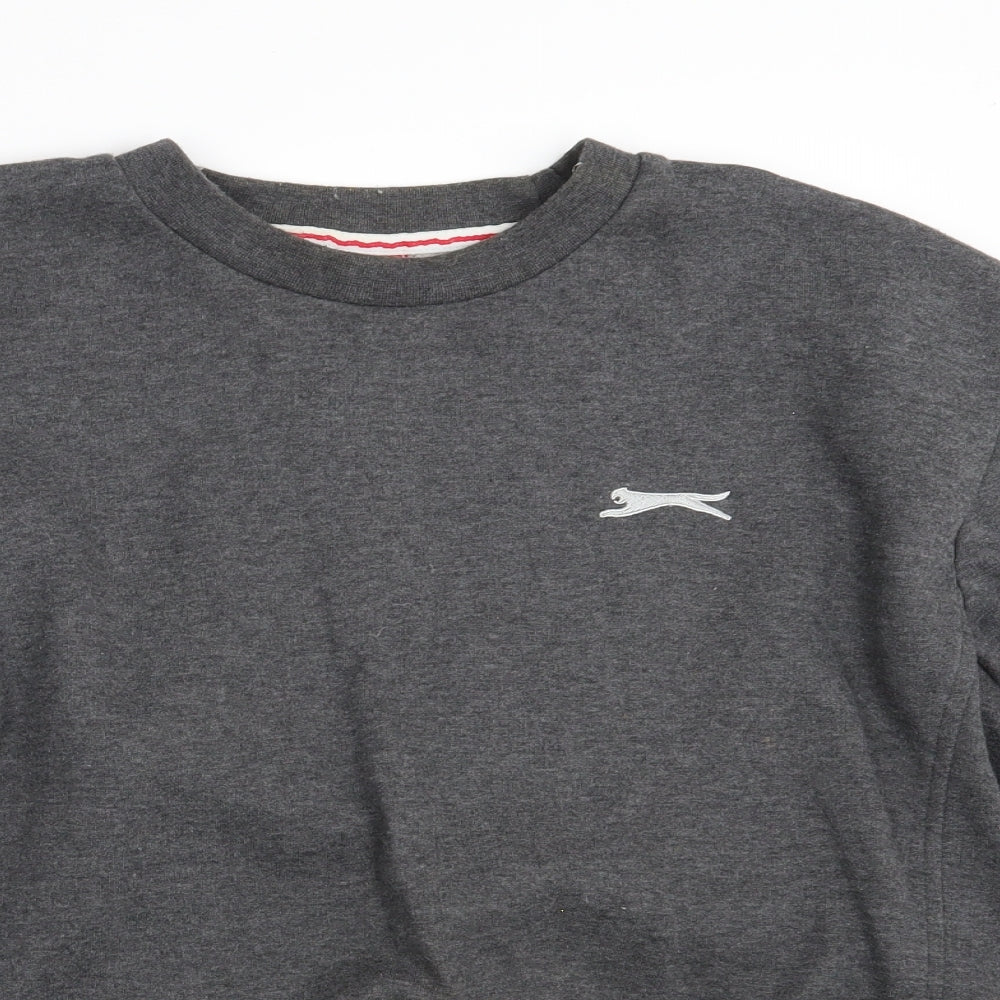 Slazenger Mens Grey   Pullover Sweatshirt Size M