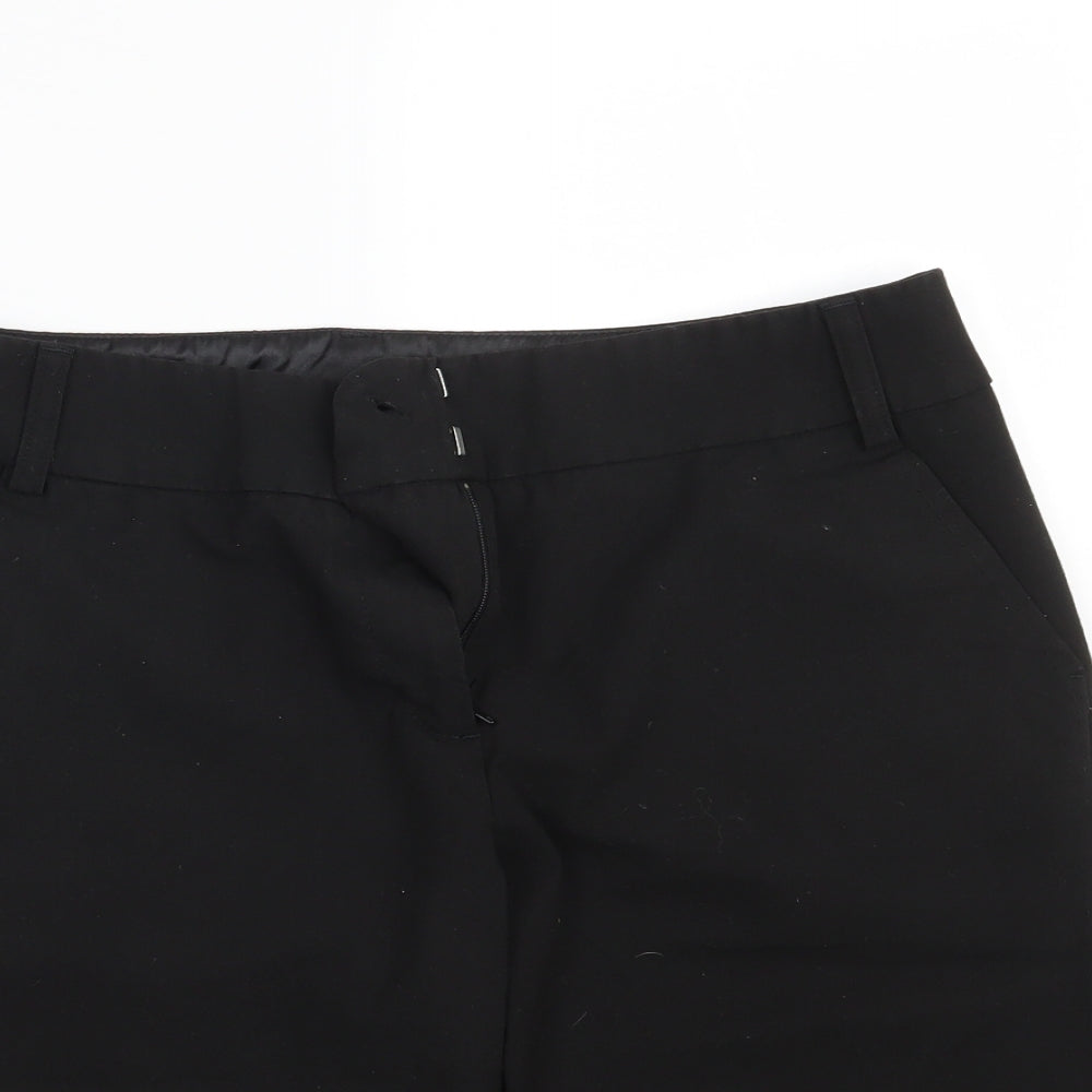 NEXT Womens Black   Chino Shorts Size 12