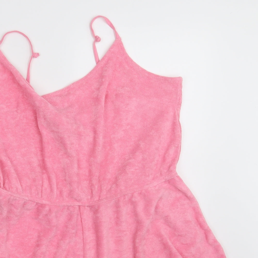 H&M Womens Pink   Jumpsuit One-Piece Size L