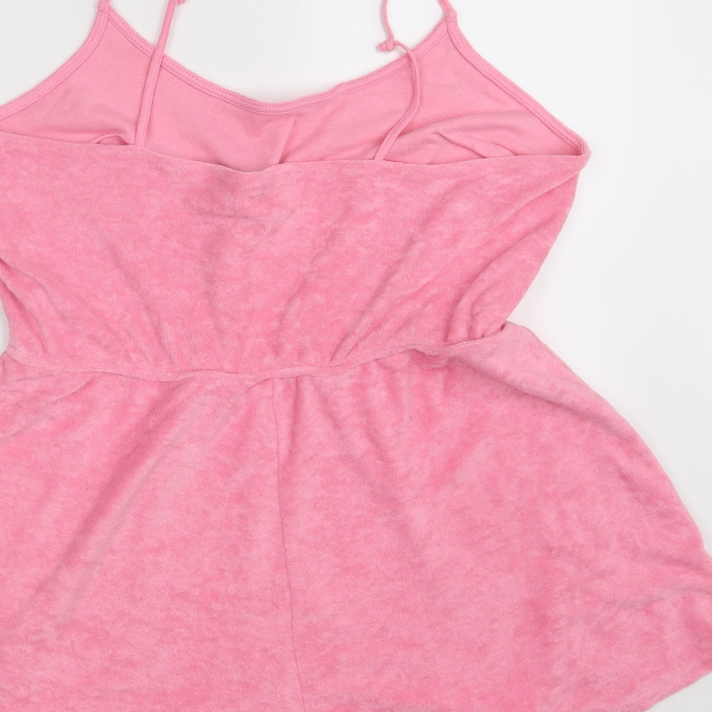 H&M Womens Pink   Jumpsuit One-Piece Size L