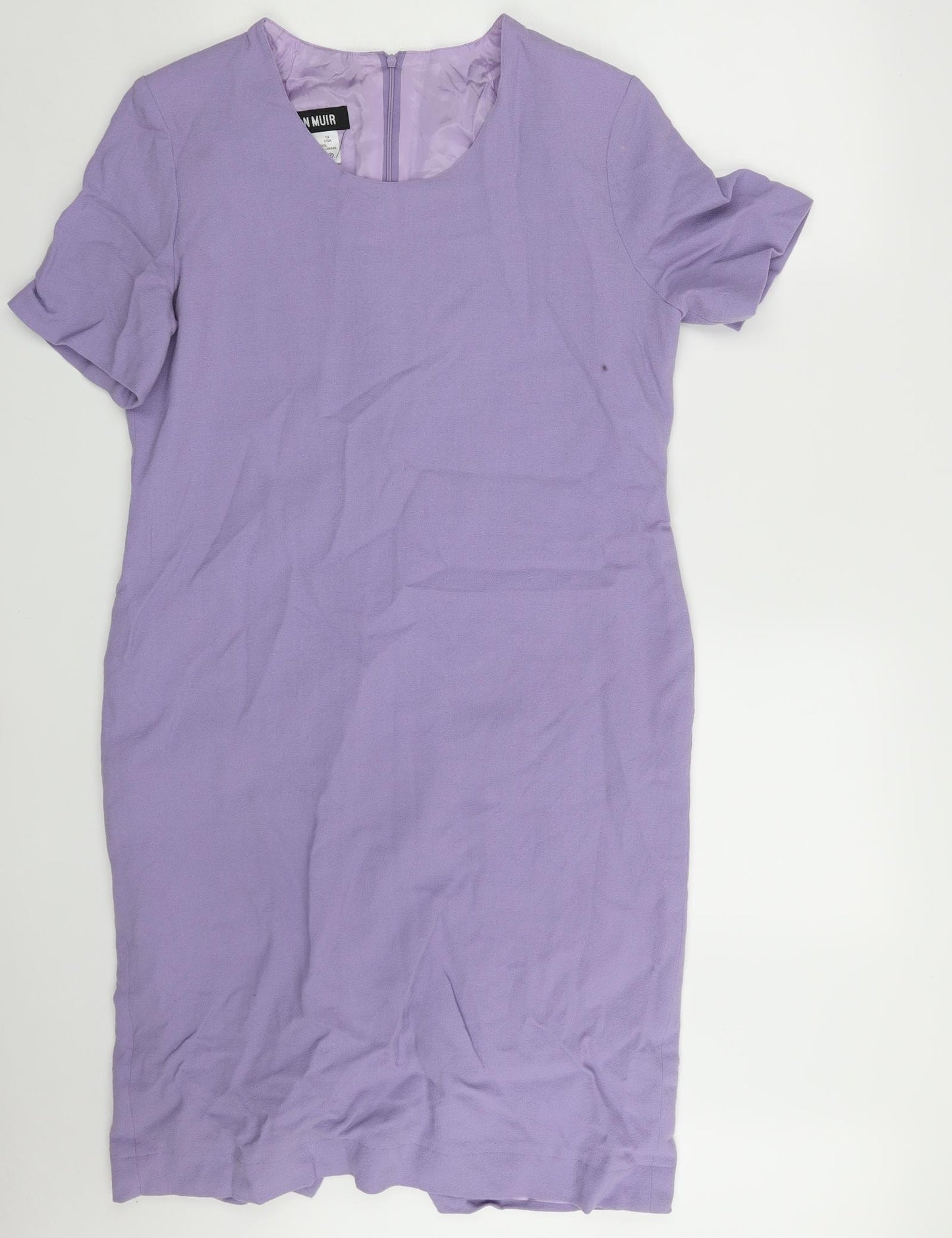 Jean Muir Womens Purple   A-Line  Size 16