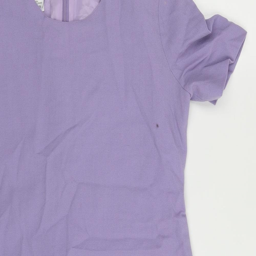 Jean Muir Womens Purple   A-Line  Size 16