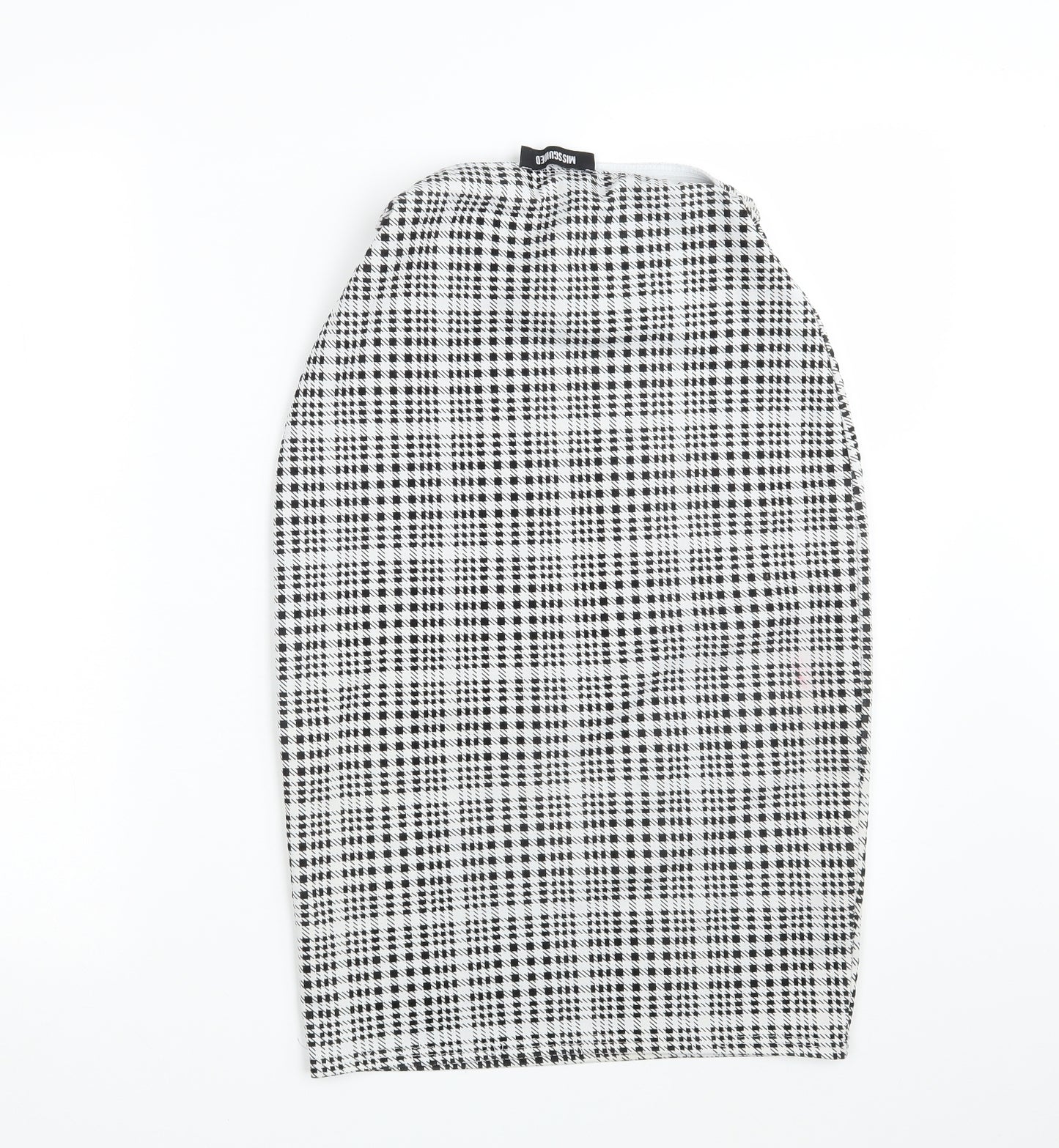 Missguided Womens White Fair Isle  Straight & Pencil Set Size 8