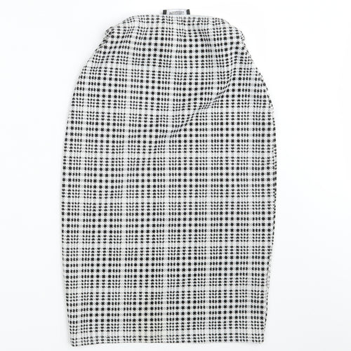 Missguided Womens White Fair Isle  Straight & Pencil Set Size 8