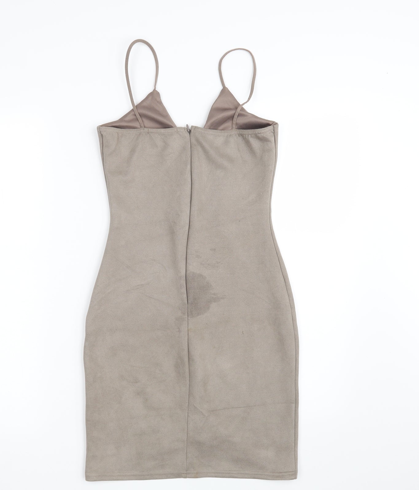 Missguided Womens Beige   Fit & Flare  Size 8