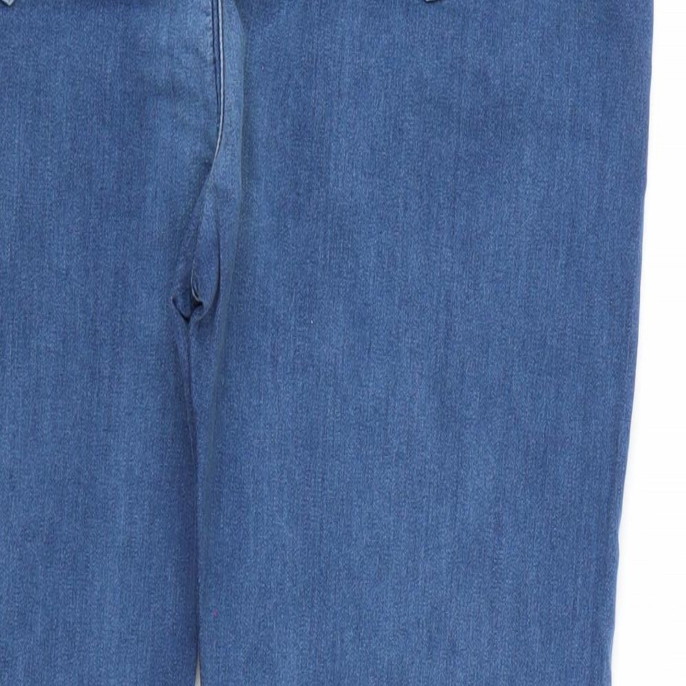 Peacocks Womens Blue   Jegging Jeans Size 18 L28 in