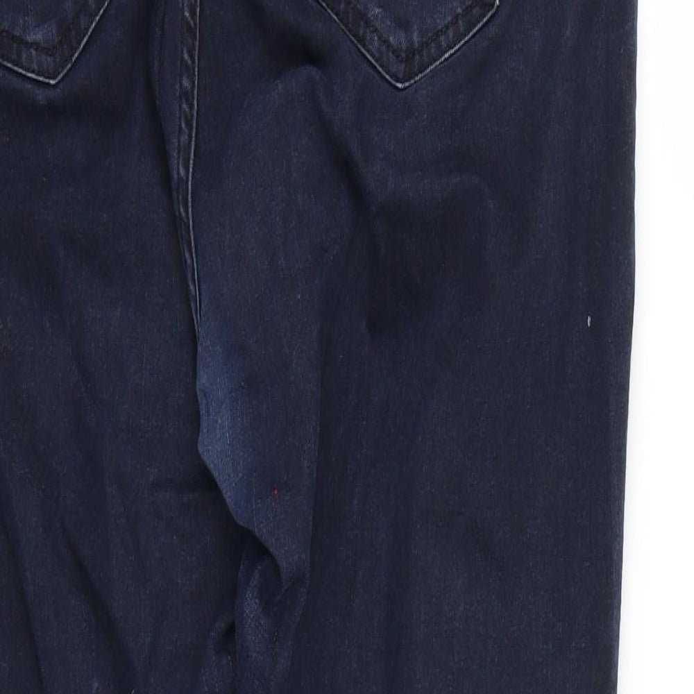 Marks and Spencer Womens Blue   Skinny Jeans Size 16 L26 in
