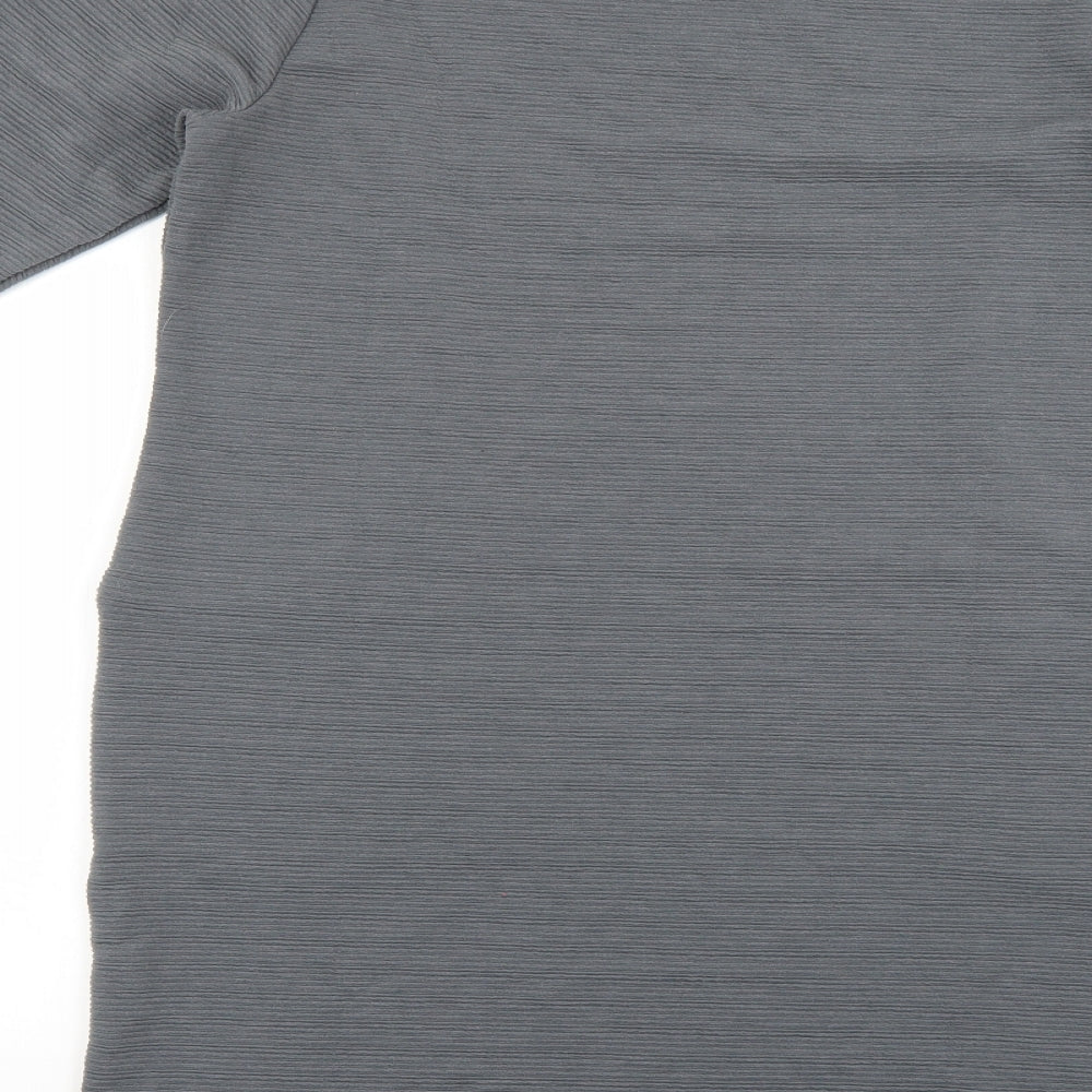 viza viz Womens Grey   Jumper Dress  Size L