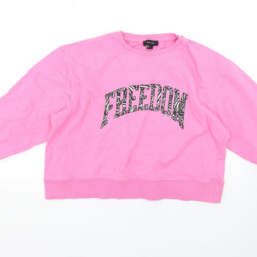 New Look Womens Pink   Pullover Jumper Size S