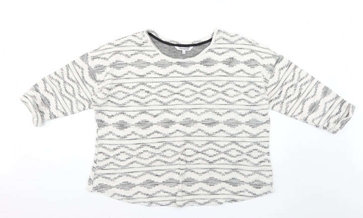 Debenhams Womens Multicoloured Geometric Pullover Jumper Size 20