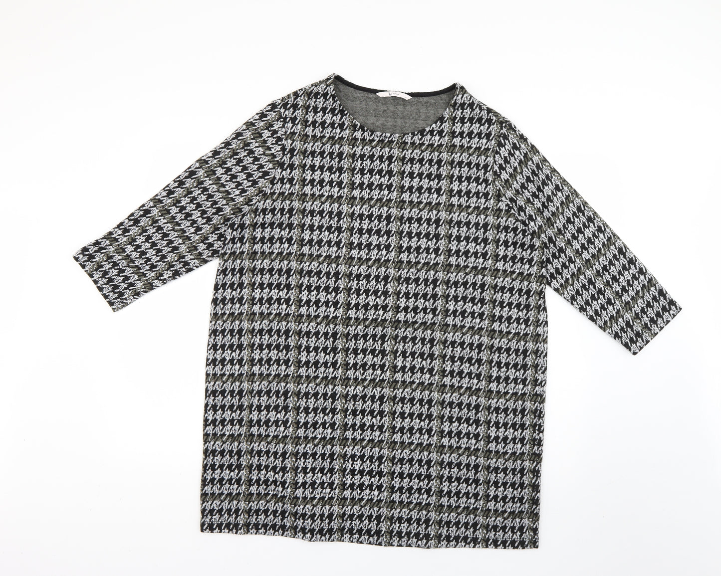 TU Womens Multicoloured Geometric  Jumper Dress  Size 18