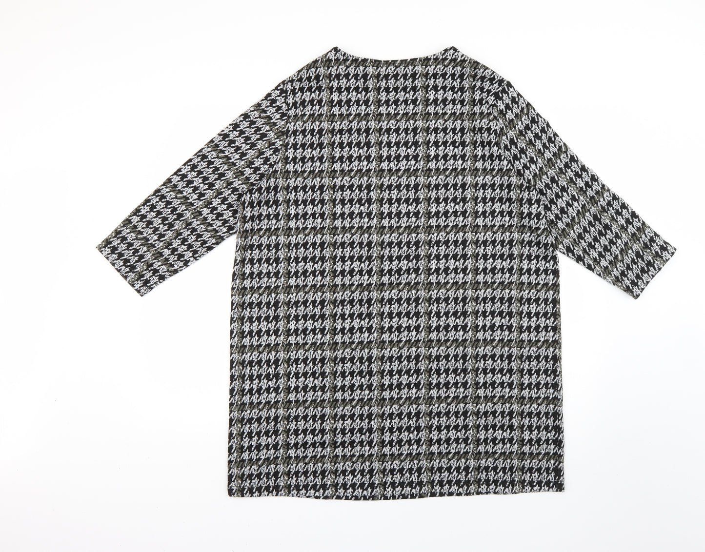 TU Womens Multicoloured Geometric  Jumper Dress  Size 18