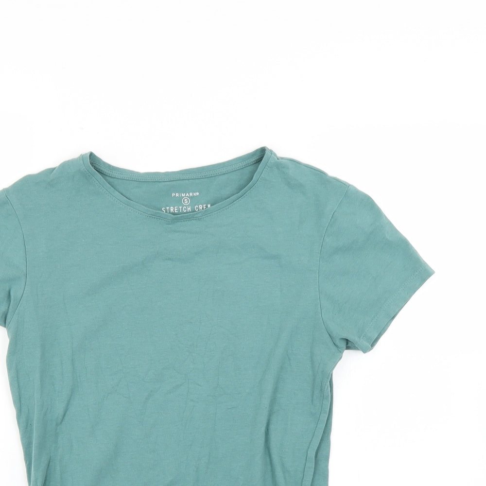 Primark Womens Green   Basic T-Shirt Size 10