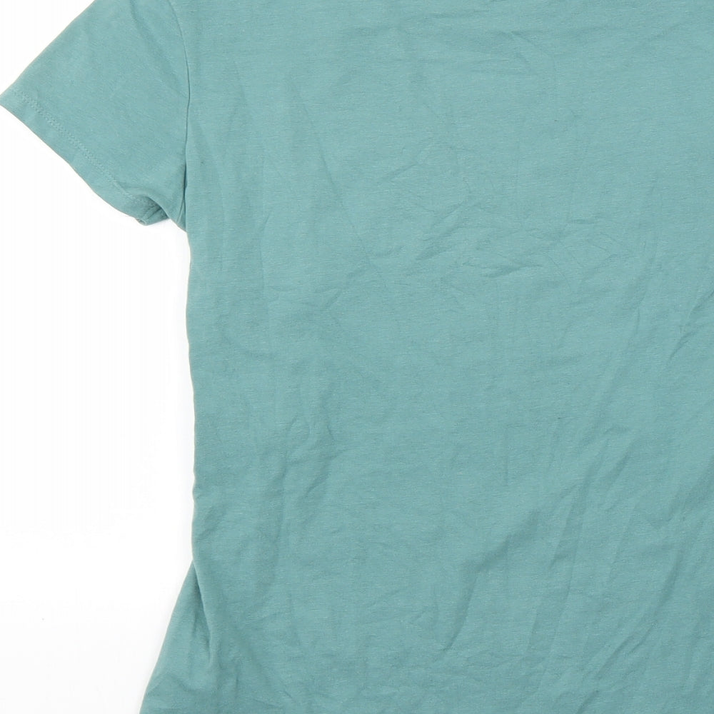 Primark Womens Green   Basic T-Shirt Size 10