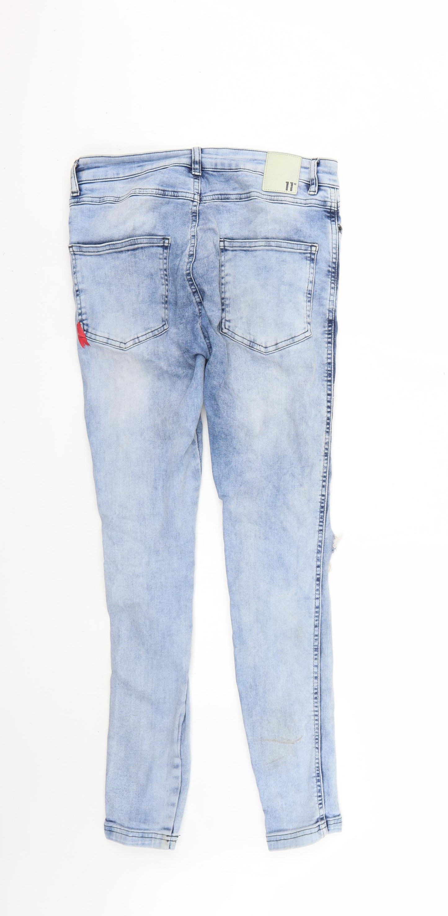 Eleven Mens Blue   Skinny Jeans Size 30 L27 in