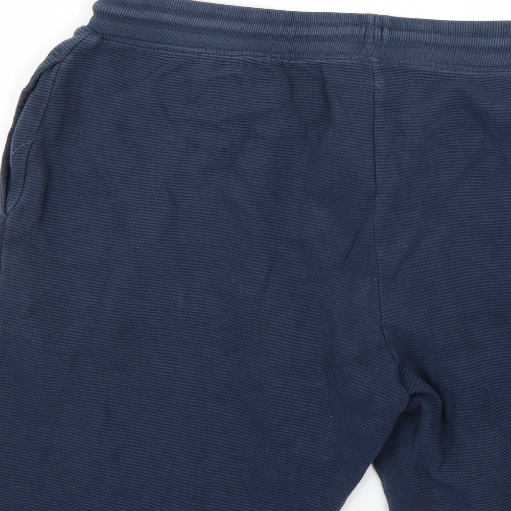 Nutmeg Mens Blue   Sweat Shorts Size M