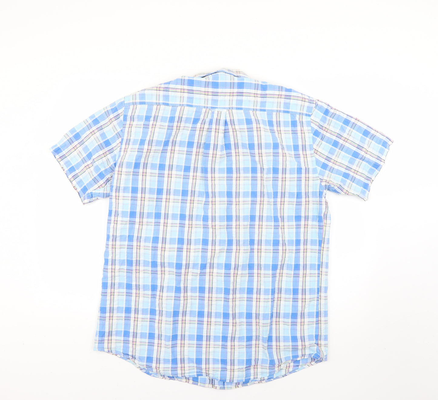 peter gribby Mens Multicoloured Check   Button-Up Size L