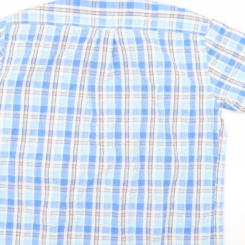 peter gribby Mens Multicoloured Check   Button-Up Size L