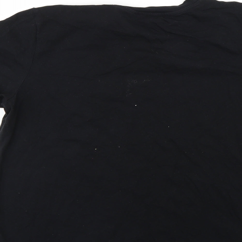 George Womens Black   Basic T-Shirt Size 18