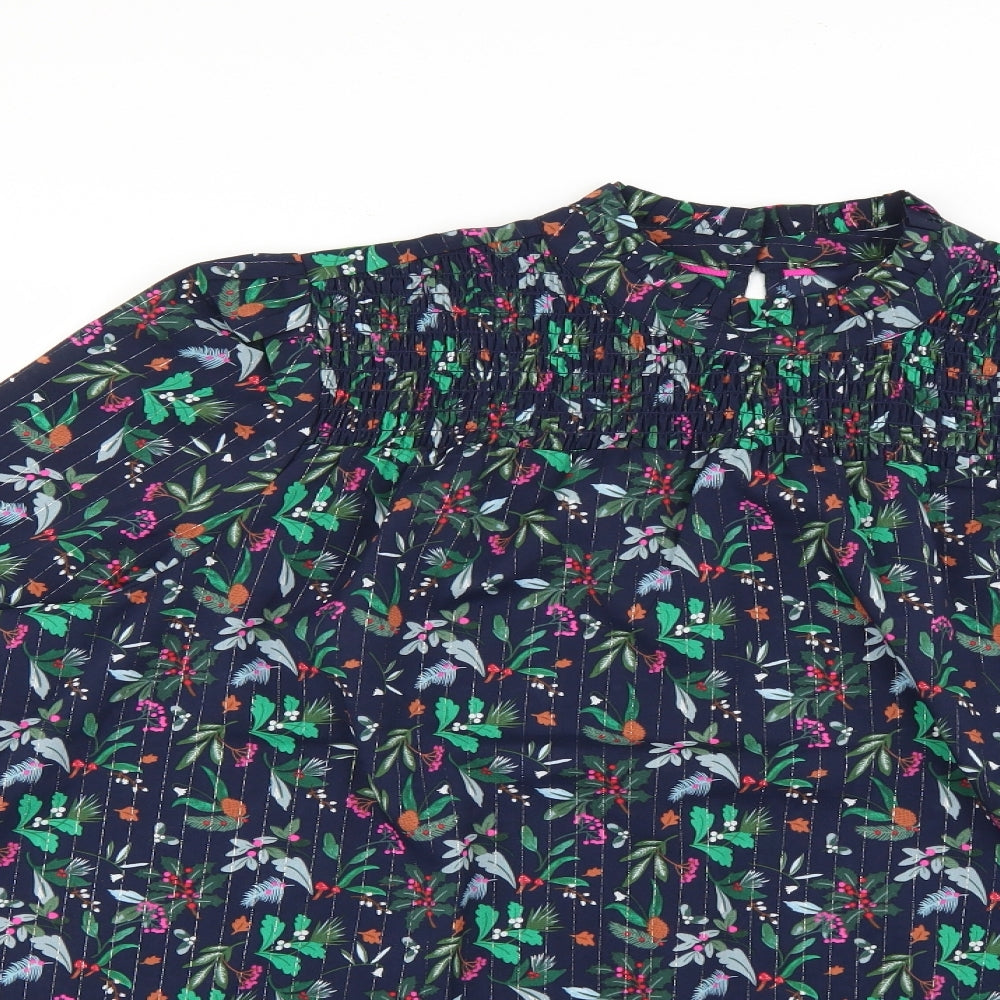 Joules Womens Multicoloured Floral  Basic Blouse Size 20