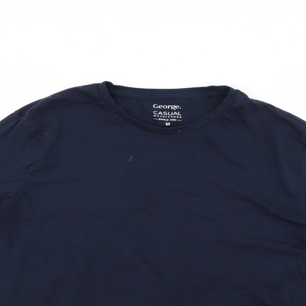 George Mens Blue    T-Shirt Size M