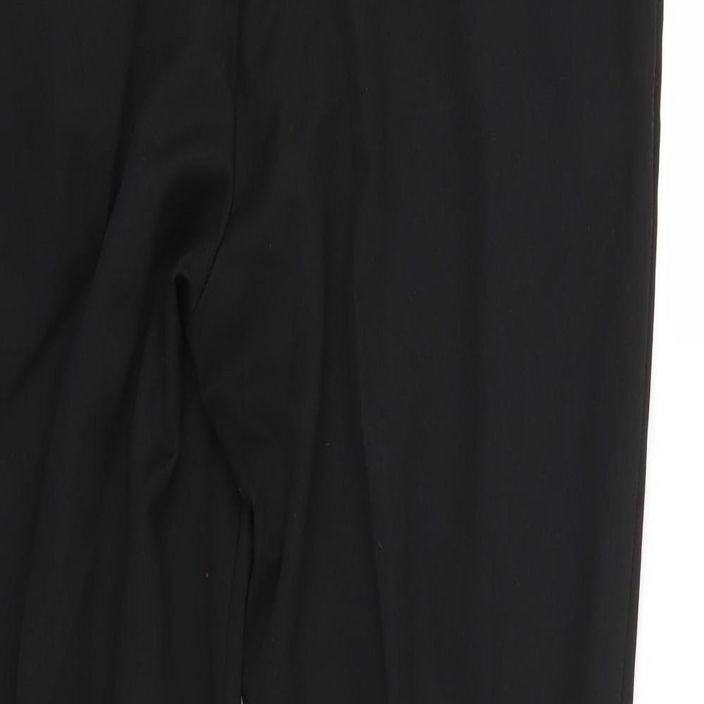 Burton Mens Black   Trousers  Size 36 L30 in