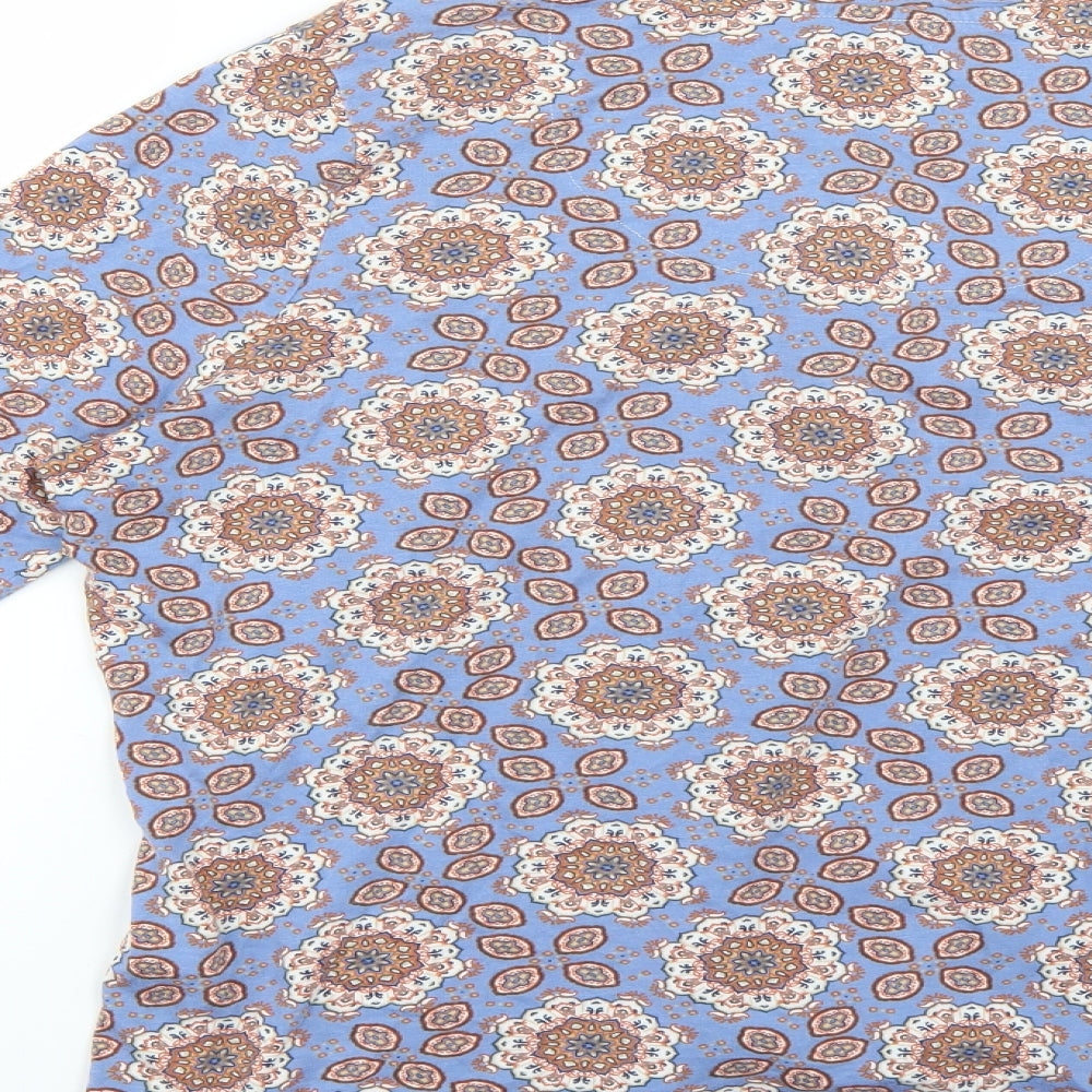 TU Womens Multicoloured Geometric  Basic T-Shirt Size 16