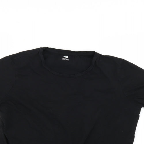 F&F Womens Black   Basic T-Shirt Size 16