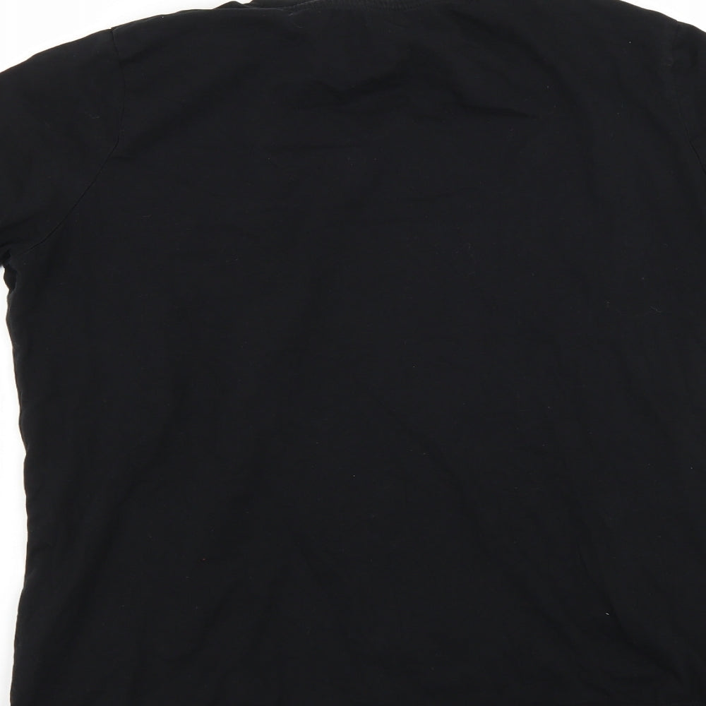 F&F Womens Black   Basic T-Shirt Size 16